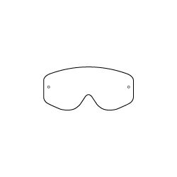 KTM BUZZ PRO SINGLE LENS CLEAR CHROME AFC WORKS